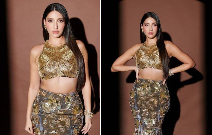 ડાન્સર નોરા ફતેહી દરેક લૂકમાં ખૂબ જ સુંદર લાગે છે. નોરાની તસવીરો સોશિયલ મીડિયામાં આગની જેમ વાયરલ થાય છે. નોરાનો ફરી ગ્લેમરસ અંદાજ સામે આવ્યો છે.