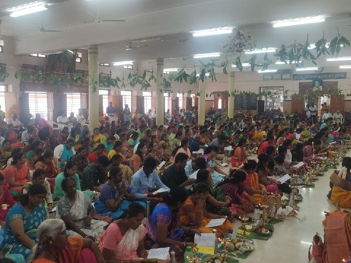 கந்த சஷ்டி பாராயணம்: சேலத்தில் 1000க்கும் மேற்பட்ட பக்தர்கள் பங்கேற்பு