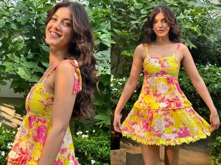 Shanaya Kapoor's most recent summer dress will persuade you to buy a yellow dress very soon.