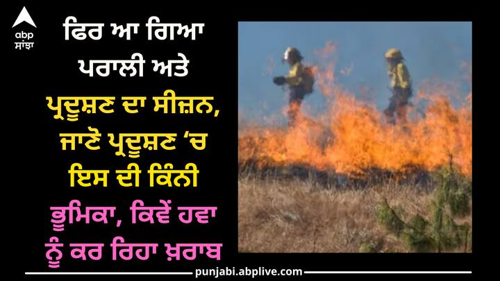 Stubble burning: ਦਿੱਲੀ ਐਨਸੀਆਰ ਅਤੇ ਇਸ ਦੇ ਨੇੜਲੇ ਇਲਾਕੇ ਇੱਕ ਵਾਰ ਫਿਰ ਪ੍ਰਦੂਸ਼ਣ ਦੀ ਲਪੇਟ ਵਿੱਚ ਹਨ। ਅਜਿਹੇ 'ਚ ਜੇਕਰ ਪਰਾਲੀ ਨੂੰ ਸਾੜਿਆ ਜਾਂਦਾ ਹੈ ਤਾਂ ਇਸ ਦਾ ਪੱਧਰ ਹੋਰ ਵੱਧ ਸਕਦਾ ਹੈ।