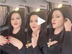 VIDEO : ट्रॅफिक जॅममध्ये अमृता फडणवीसांचा 'झुमका गिरा'