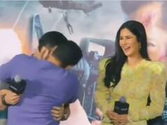 Salman Khan Almost Kisses Emraan Hashmi At Tiger 3 Success Bash; Katrina Kaif Reacts