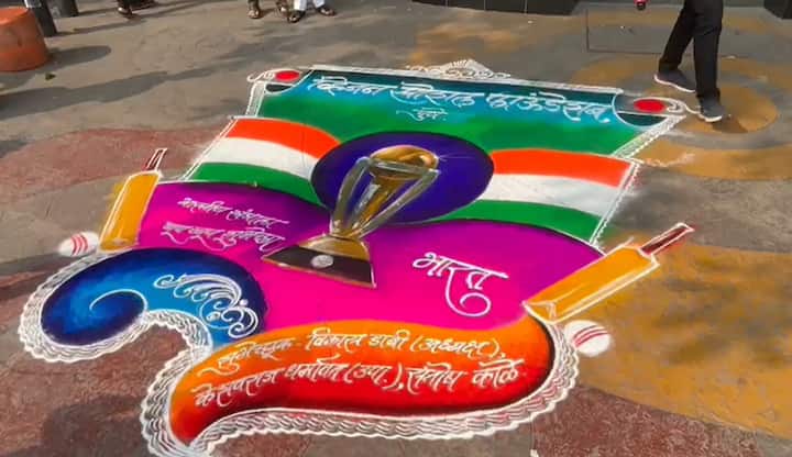 image 2भारतीय संघाला शुभेच्छा देण्यासाठी आज सकाळपासूनच देशभरातील अनेक ठिकाणी तयारी केली जात आहे.