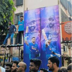 Pune News : पुणेकरांकडून क्रिकेटविरांच्या बॅनर्सला दुग्धाभिषेक