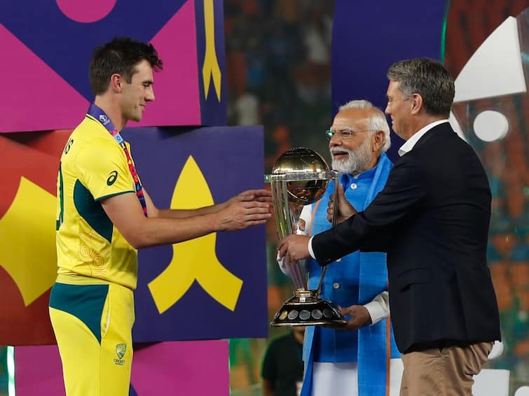 IND Vs AUS CWC Final Ceremonies LIVE Modi, Australian Deputy PM Hand