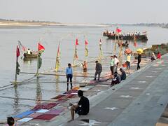 Chhath Puja 2023: बिहार में महिलाओं ने दिया सूर्य को संध्या अर्घ्य, छठ पूजा के रंग में रंगा देश, देखें तस्वीरें