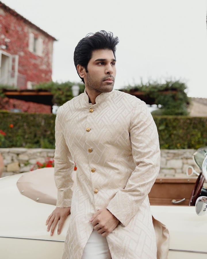 అల్లు శిరీష్ వరుణ్ పెళ్లిలో ఎంతో హడావుడి చేశారు. మెగా ఫ్యామిలీలో పెళ్లికి రెడీగా ఉన్న హీరో ఇతనే. (Image Credit: Allu Sirish/Instagram)