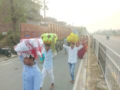 Chhath Puja 2023: कुशीनगर में छठ पूजा का उत्साह, डूबते सूर्य को अर्घ्य देने घाट पर पहुंची महिलाएं, देखें तस्वीर