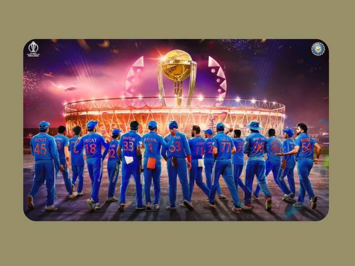 India vs Australia 2023 World Cup Final team india ready to lift world cup time in world cup history rohit sharma virat kohli mohammed shami India vs Australia 2023 World Cup Final : चक दे इंडिया! 20 वर्षांपूर्वीच्या बदल्यासाठी एक निर्णायक 'ठोका' अन् 140 कोटी भारतीयासाठी चिरंतन आठवणींचा 'ठेका'