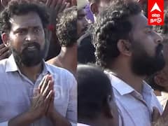 Actor Barani in Soora samhaaram : திருச்செந்தூரில் சாமி தரிசனம் செய்த நாடோடிகள் பட நடிகர்...!