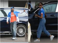 World Cup 2023 Final: टीम इंडिया की जर्सी पहन सपोर्ट करने पहुंचे Ranveer-Deepika, बढ़ाएंगे खिलाड़ियों का हौसला
