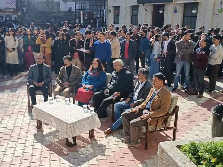 HP News Shimla Sanjolly College Celebration on getting NAAC A+ grade politics heated up not inviting Mayor ann HP News: शिमला के संजौली कॉलेज को A+ ग्रेड मिलने पर जश्न, आयोजन में मेयर को न बुलाने पर गरमाई सियासत