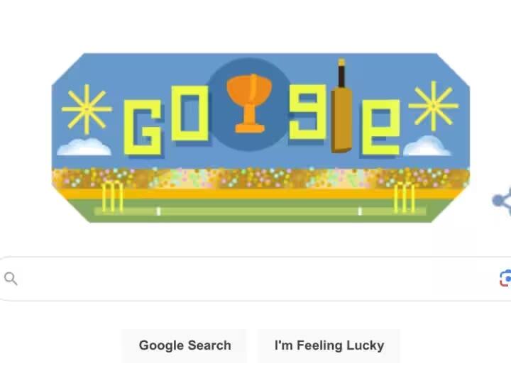 Final Match Doodle News: ind vs aus cricket world cup 2023 final google doodle to celebrate a final match between india and australia Final: ગૂગલ પણ રંગાયું વર્લ્ડકપ ફાઇનલના રંગે, કંપનીએ ખાસ ડૂડલ બનાવી પાઠવી ભારત-ઓસ્ટ્રેલિયાને શુભેચ્છા