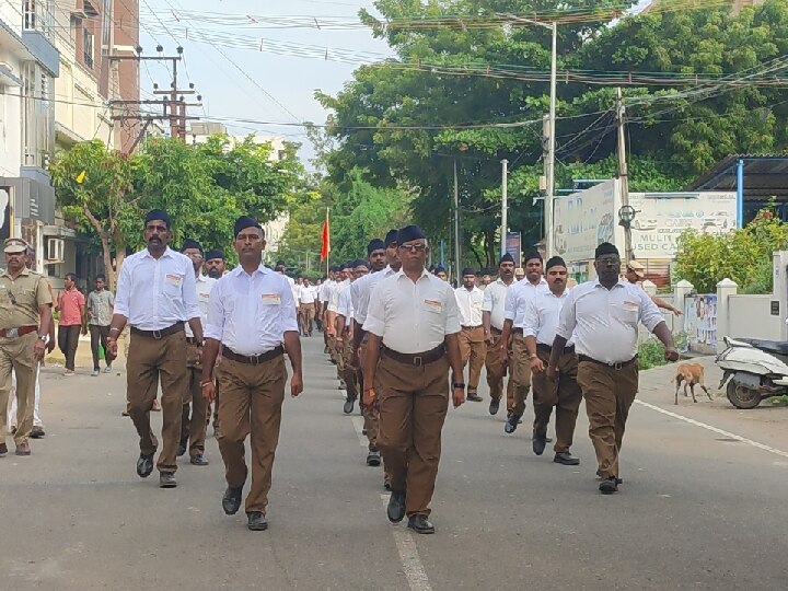 RSS Rally: சேலத்தில் ஆர்எஸ்எஸ் சீருடை அணிவகுப்பு பேரணி