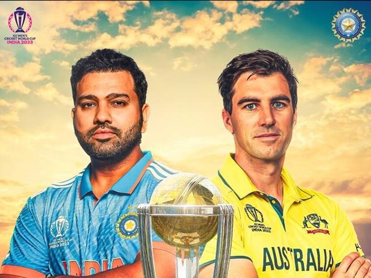 IND vs AUS world cup Final 2023 toss update and playing 11 Rohit sharma Pat Cummins Narendra Modi Stadium IND vs AUS Final 2023 : ऑस्ट्रेलियानं टॉस जिंकला, टीम इंडियाची प्रथम फलंदाजी, पाहा प्लेईंग 11