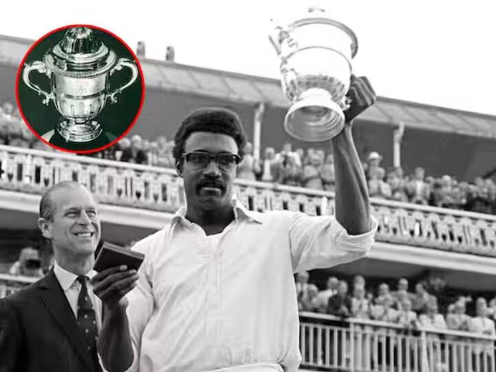 ਤੁਹਾਨੂੰ ਦੱਸ ਦੇਈਏ ਕਿ ਵਿਸ਼ਵ ਕੱਪ 1975 ਤੋਂ ਕਰਵਾਇਆ ਜਾ ਰਿਹਾ ਹੈ। ਪਹਿਲਾ ਵਿਸ਼ਵ ਕੱਪ ਵੈਸਟਇੰਡੀਜ਼ ਨੇ ਆਸਟ੍ਰੇਲੀਆ ਨੂੰ 17 ਦੌੜਾਂ ਨਾਲ ਹਰਾ ਕੇ ਜਿੱਤਿਆ ਸੀ। ਇਸ ਵਿਸ਼ਵ ਕੱਪ ਦੀ ਜਿੱਤ ਤੋਂ ਬਾਅਦ ਵੈਸਟਇੰਡੀਜ਼ ਦੀ ਟੀਮ ਨੂੰ ਜੋ ਟਰਾਫੀ ਮਿਲੀ ਹੈ, ਉਹ ਲੰਡਨ ਸਥਿਤ ਗੈਰਾਰਡ ਐਂਡ ਕੰਪਨੀ ਦੇ ਕਾਰੀਗਰਾਂ ਦੀ ਟੀਮ ਨੇ ਡਿਜ਼ਾਈਨ ਕੀਤੀ ਸੀ। ਇਹ ਟਰਾਫੀ 1983 ਤੱਕ ਵਰਤੀ ਜਾਂਦੀ ਰਹੀ।