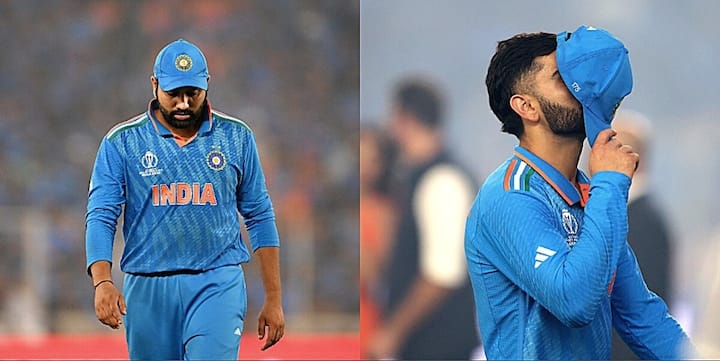 मोहम्मद सिराज, रोहित शर्मा, विराट कोहलीला सामना हरल्यानंतर अश्रू अनावर झाले.