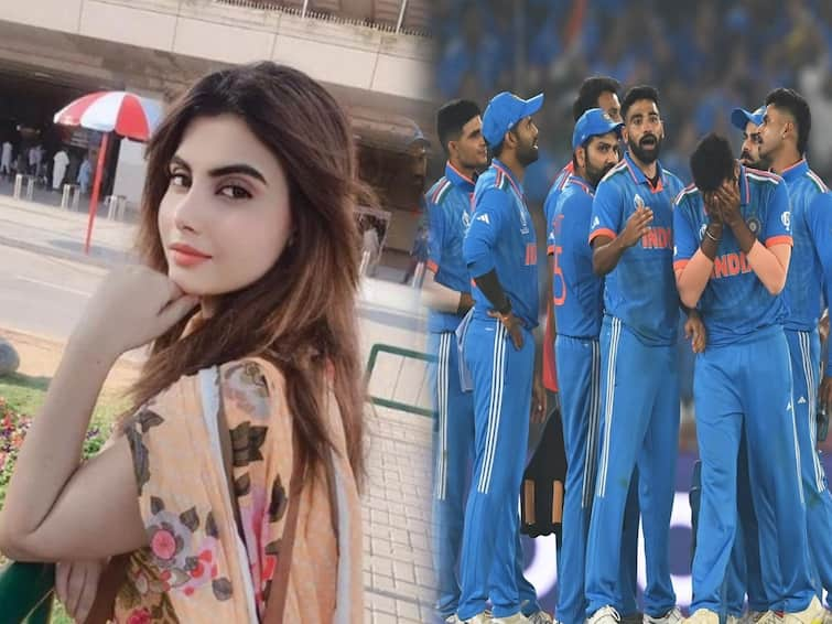 world cup 2023 pakistani actress sehar shinwari gets trolled after sharing tweet about india losing cricket World Cup 2023: आधी म्हणाली, भारत हरल्यावर बांगलादेशच्या मुलासोबत डिनरला जाईन, आता तीच पाकिस्तानी अभिनेत्री फायनलनंतर म्हणते...