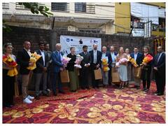 फिनलैंड के संसदीय प्रतिनिधिमंडल ने सुखराली तालाब का किया दौरा, पायलट प्रोजेक्ट का लिया जायजा