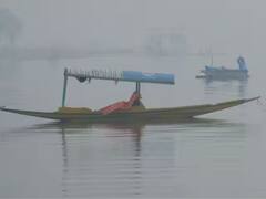 Kashmir Cold Wave:  काश्मीरमध्ये थंडीची लाट, श्रीनगरमध्ये तापमान शून्याच्या खाली; पाहा फोटो