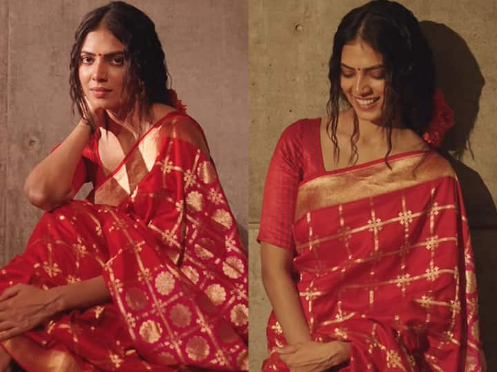 Malavika Mohanan Photos : சிவப்பு புடவையில் தகதகன்னு ஜொலிக்கும் நடிகை மாளவிகா மோகனனின் புகைப்படங்களை இங்கு பார்க்கலாம்.