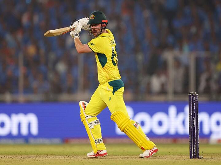 During the 2023 World Cup final at Narendra Modi Stadium, Travis Head, the Australian opener, joined an elite group by becoming the seventh batter to score a century in an ODI World Cup final and helped Australia grab their sixth ODI World Cup trophy by defeating the in-from India at their home soil. (Image Credit: Getty)