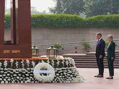 Australian Dy PM Marles, Foreign Minister Wong Visit National War Memorial In Delhi: IN PICS
