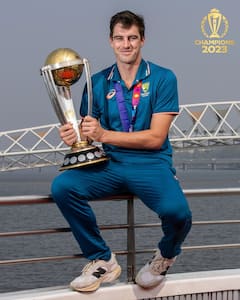 Ahmedabad: વર્લ્ડ ચેમ્પિયન ઓસ્ટ્રેલિયાના કેપ્ટન પેટ કમિંસે અટલ બ્રિજ પર કરાવ્યું ફોટોશૂટ, જુઓ તસવીરો