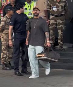 Virat kohli and anushka sharma: ਵਿਸ਼ਵ ਕੱਪ ਹਾਰਨ ਤੋਂ ਬਾਅਦ ਏਅਰਪੋਰਟ ‘ਤੇ ਅਨੁਸ਼ਕਾ ਨਾਲ ਸਪਾਟ ਹੋਏ ਵਿਰਾਟ ਕੋਹਲੀ, ਵੇਖੋ ਤਸਵੀਰਾਂ