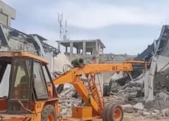 2 Dead, 10 Injured As Under Construction Pvt Indoor Stadium Collapses In Telangana's Rangareddy District