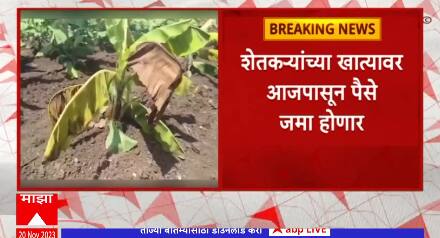 Nandurbar Farmer : नंदुरबारमधील 1 लाख 35 हजार शेतकऱ्यांना मिळणार विम्याची अग्रीम रक्कम : ABP Majha