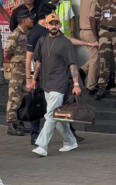 वर्ल्डकप हारने के बाद अनुष्का के साथ मुंबई लौटे विराट कोहली, तो बेटी को गोद में उठाए एयरपोर्ट पर स्पॉट हुए रोहित शर्मा, देखें तस्वीरें