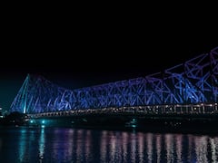 Visual Delight: Bengal Landmarks Light Up Blue To Advocate Children's Rights