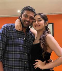 Arya Sayyeshaa Photos : 'அன்பை மட்டும் அள்ளி வீசும் வீடு..’ ஆர்யா - சாயிஷாவின் ஃபேமிலி புகைப்படங்கள்!