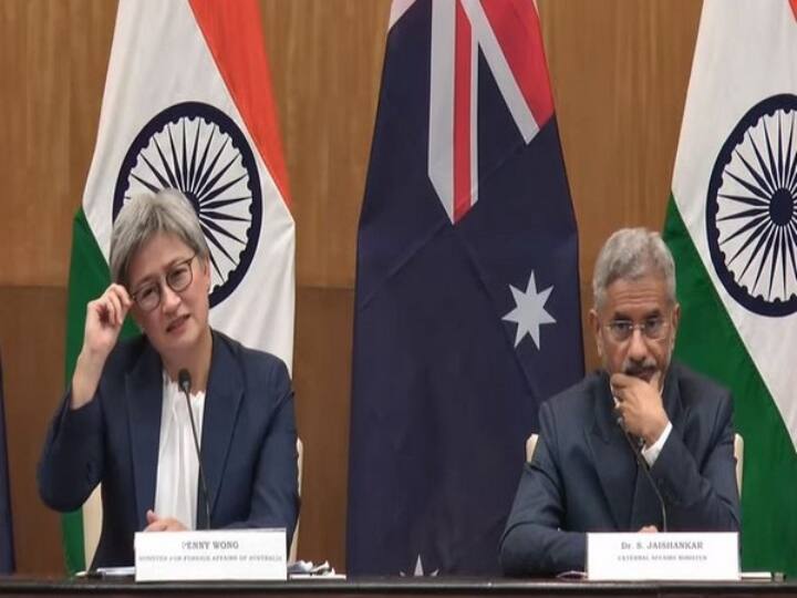 India-Australia Foreign Ministers Framework Dialogue EAM S Jaishankar says current diplomatic relations between India & Canada discussed  भारत-ऑस्ट्रेलिया के बीच इन खास मुद्दों पर हुई चर्चा, जानें कनाडा पर क्‍या बोले एस जयशंकर?