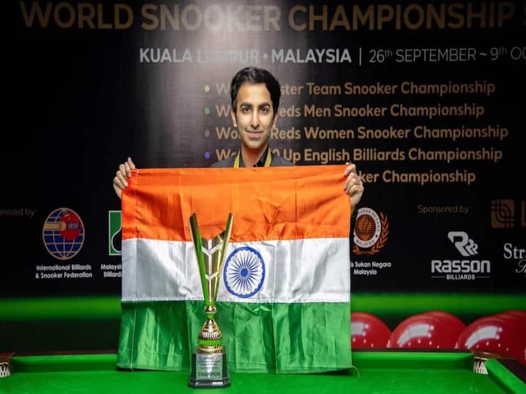 Pankaj Advani World Billiards Championship 26th time defeated sourav kothari World Billiards Championship: 26வது முறையாக உலக சாம்பியன் பட்டத்தை கைப்பற்றினார் பங்கஜ் அத்வானி!