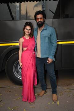 Vicky Kaushal And Fatima Sana Sheikh Promote 'Sam Bahadur' In Style; PICS