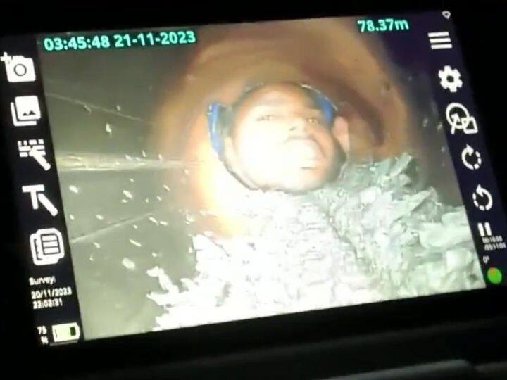 सीएम धामी ने कहा कि उत्तरकाशी में निर्माणाधीन टनल में फंसे मजदूरों की पहली बार तस्वीर प्राप्त हुई है. सभी मजदूर भाई पूरी तरह सुरक्षित हैं, हम उन्हें शीघ्र सकुशल बाहर निकालने हेतु पूरी ताकत के साथ प्रयासरत हैं.