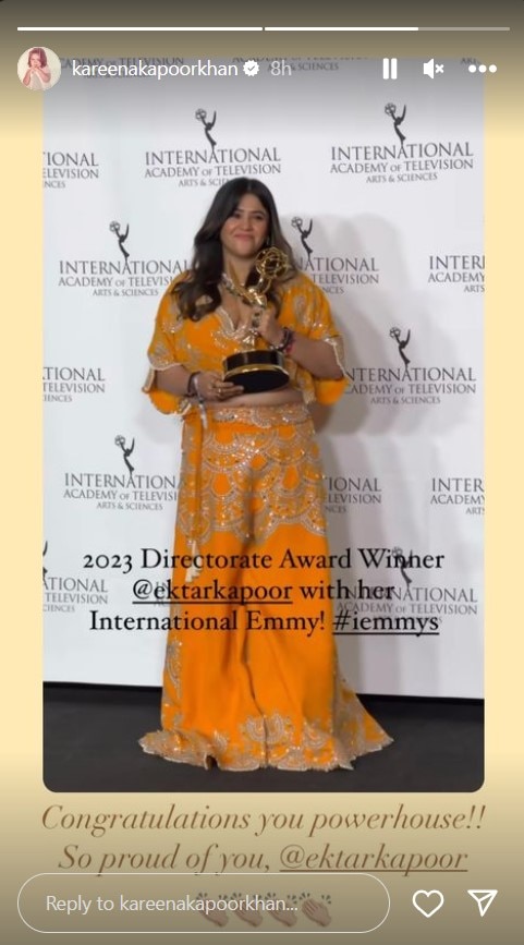 International Emmy Awards 2023: एकता कपूर और वीर दास की इंटरनेशनल जीत पर खुशी से झूमा बॉलीवुड, करीना से लेकर कृति और वरुण समेत तमाम सेलेब्स ने यूं दी बधाई