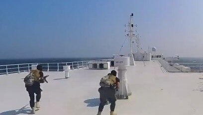 Ship Hijacking Video: ਯਮਨ ਦੇ Houthi ਬਾਗੀਆਂ ਨੇ ਭਾਰਤ ਜਾ ਰਹੇ ਸਮੁੰਦਰੀ ਜਹਾਜ਼ ਨੂੰ ਕਿਵੇਂ ਕੀਤਾ ਅਗਵਾ, ਵੀਡੀਓ ਆਇਆ ਸਾਹਮਣੇ