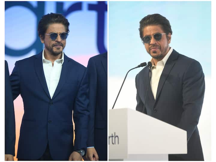 Shah Rukh Khan attended an event in Delhi organised by automobile company Hyundai on Tuesday. The 'King Of Bollywood' won hearts with his superstar swag.