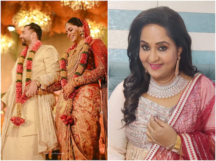 senior actress radha shares her daughters wedding pics Senior Actress Radha : కూతరు పెళ్లి, ఎమోషనల్ అయిన సీనియర్ నటి - వైరల్​గా మారిన పోస్ట్!