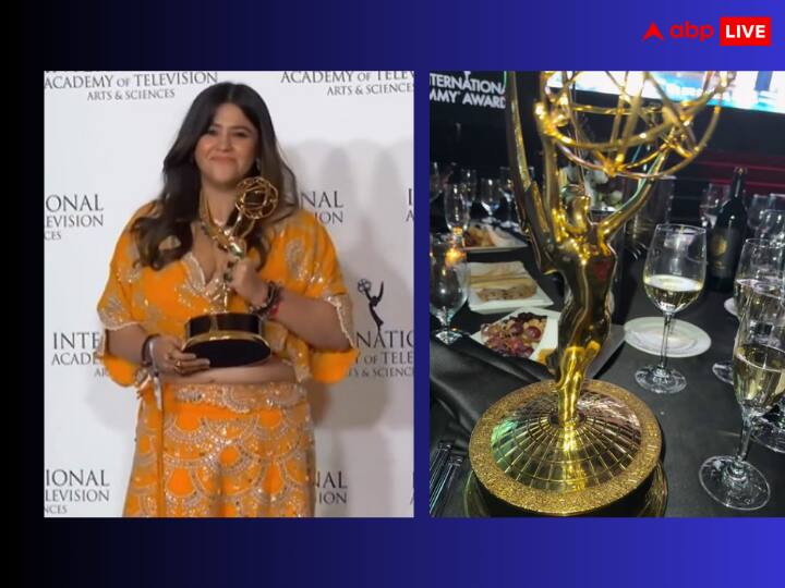 Ekta Kapoor became emotional after winning the international award, said – ‘India, I am bringing your Emmy home’