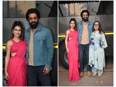 Vicky Kaushal And Fatima Sana Sheikh Promote 'Sam Bahadur' In Style; PICS