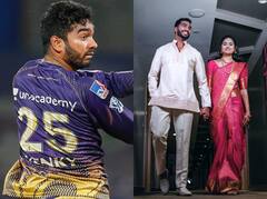 PHOTOS: कौन हैं वेंकटेश अय्यर की फ्यूचर वाइफ श्रुति रागुनाथन, KKR स्टार ने की सगाई