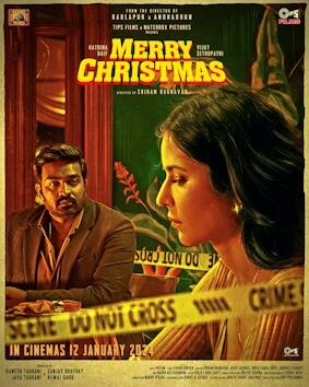 Merry Christmas: It is an upcoming Indian thriller film directed by Sriram Raghavan, starring Katrina Kaif and Vijay Sethupathi. This film was shot simultaneously in Tamil and Hindi. (Image Source: Special Arrangement)