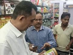 बस्ती में हलाल प्रोडक्ट्स की बिक्री पर फूड विभाग का एक्शन, दुकान, गोदाम और स्टोर पर छापा