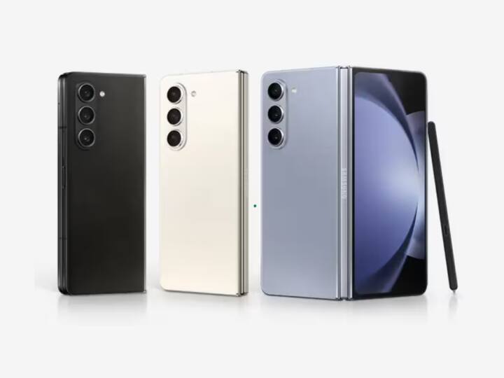 Samsung Galaxy Z Fold 5 (Price: Rs 1,54,999) | Samsung's Galaxy Z Fold 5, a pioneer in foldables, poses a formidable challenge to new flagship foldable phones. Boasting a 6.2-inch cover display, a 7.6-inch main display, Qualcomm Snapdragon 8 Gen 2 chip, and a five-camera setup, it stands as a powerhouse and multimedia delight, presenting a significant competition for competitors like the OnePlus Open.