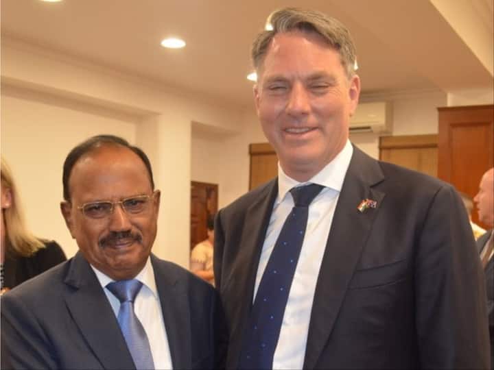 Australian Deputy PM, Foreign Minister Discuss Bilateral Security With NSA Ajit Doval Defence Cooperation, Security Key Focus Of Talks Between Australian Deputy PM And NSA Doval
