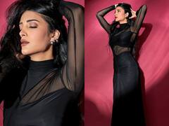 Shruti Haasan Is The Epitome Of Confidence In Black Bodycon Dress; PICS